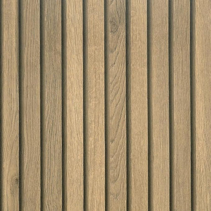 VEELIKE Slat Wood Contact Paper Wood Peel and Stick Wallpaper for Walls Cabinets Countertops Waterproof Self Adhesive Brown Wood Wallpaper 15.7''x118'' Removable Slat Wall Paper for Home Wall Décor