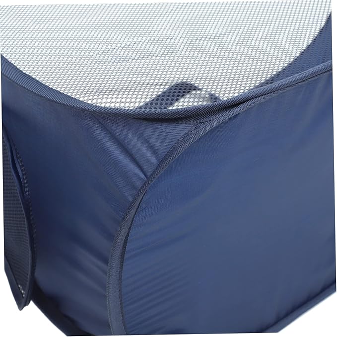 Ipetboom Foldable Mesh Laundry Hamper with Handles Large Collapsible Laundry Basket for Bedroom and Home Storage and Wire Multi Purpose Clothes and Organizer