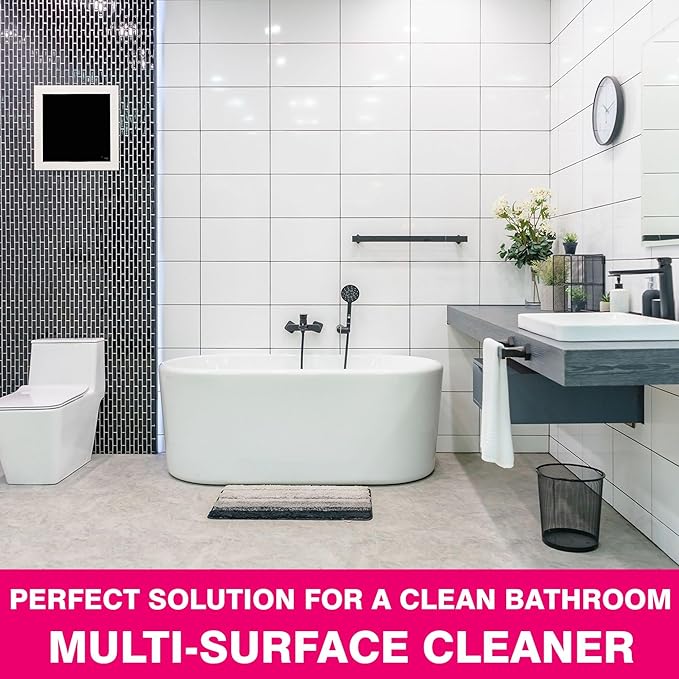 All-Purpose Cleaner Spray Lemongrass Fragrance | Removes Oil, Hard Water & Limescale Stains from Taps, Tiles, Chimney & Countertops | Kitchen Surface Cleaning Spray (200ml)