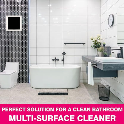 All-Purpose Cleaner Spray Lemongrass Fragrance | Removes Oil, Hard Water & Limescale Stains from Taps, Tiles, Chimney & Countertops | Kitchen Surface Cleaning Spray (200ml)