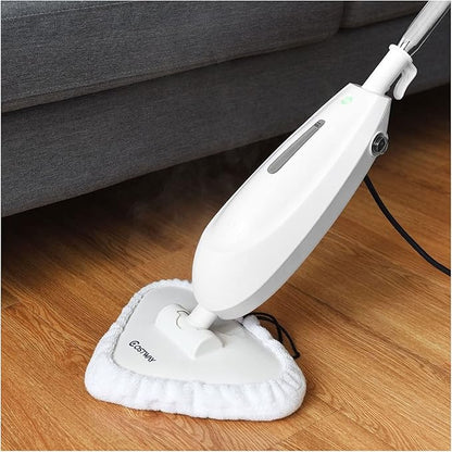 12 PCS Replacement Triangle Steam Mop Pads Reusable Washable Microfiber Steamer Cleaning Pads Compatible for Steamboy X5 H2O H20 S302 S001
