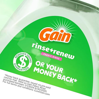 Gain Hibiscus Hula Fabric Rinse & Renew, 48 FL OZ, Laundry Odor Remover