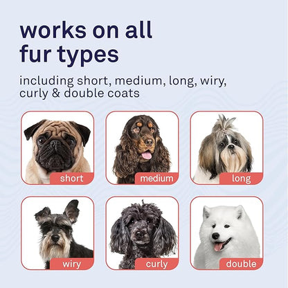 Petpost | Detangling Spray for Dogs with Knots, Mats & Tangles - Naturally Rejuvenating Dog Hair Detangler for Healthier, Shinier, Stronger Fur - Oatmeal, Aloe, and Vitamin E Formula 8 oz.