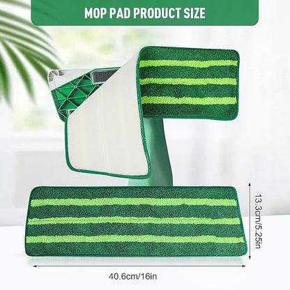 6 Pack Spray Mop Refills for Libman Freedom Spray Mop, Reusable Microfiber Mop Pad Replacement Head Without Handle