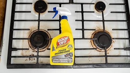 Goof Off Power Cleaner and Degreaser for Mechanics– 32 oz. Trigger Spray Bottle (Pack of 3)