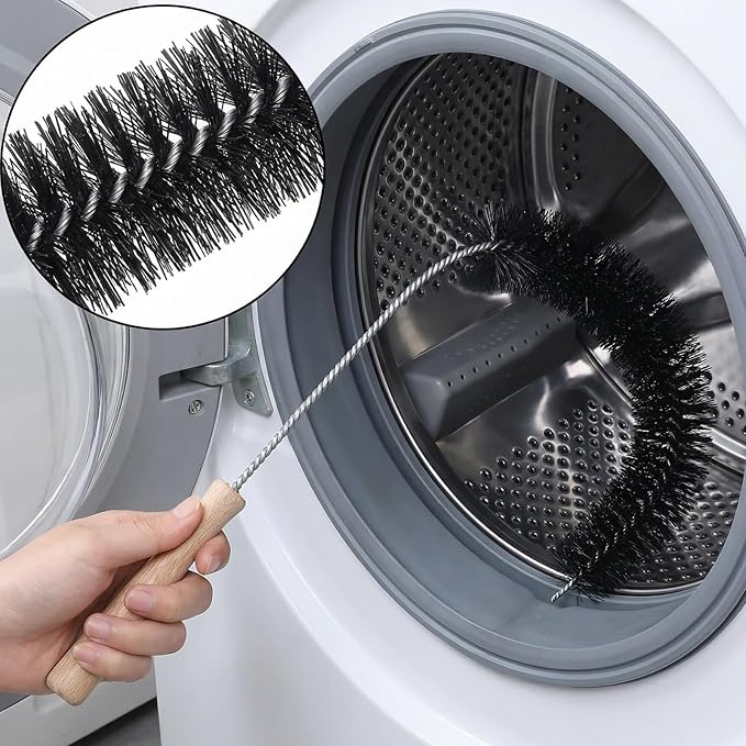 Radiator Cleaner Brush, Dryer Cleaner Vent Brush 77cm Flexible Lint Brushs Refrigerator Condenser Coil Brushes Long Handled Radiator Brushes Radiators Cleaning Supplies