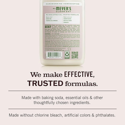 MRS. MEYER'S CLEAN DAY Baking Soda Cream Cleaner, Cuts Grease, Scratch-Free Polish, Apple Blossom, 16 Fl Oz, Pack of 1