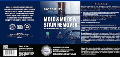 Bioesque Marine Mold & Mildew Stain Remover, 32 Fluid Ounce (Pack of 1)