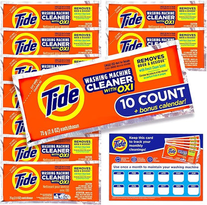 Tide Laundry Stain Remover Washing Machine Cleaner Bundle