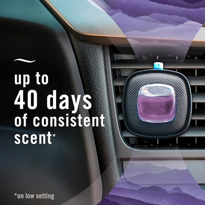 Febreze Car Mountain Scent Air Freshener Vent Clip, .07 oz, 2 Count