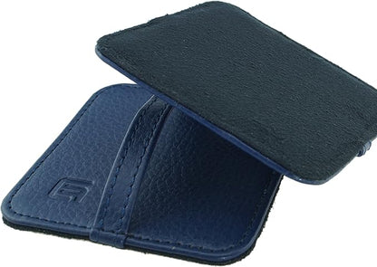Eco-Fused Microfiber Cleaning Cloth Pad - 6 Pack of 3 x 3 inches Pads - Ideal for Cleaning Smart Phones, Tablets, Laptops, Computers, TV Screens (Blue, Black, Red - 6 Pack)