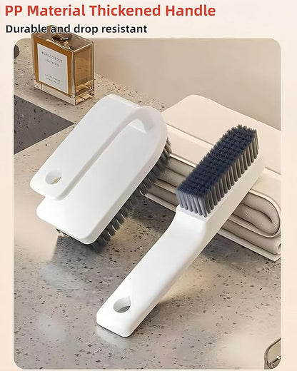2 Pack Scrub Brush Laundry Cleaning Brush Soft Bristle Household Cleaning Brushes Carpet Brush Upholstery Brush Small Scrubbing Brush Stain Remover Brushes for Fabric,Hat,Clothes,Bag & More