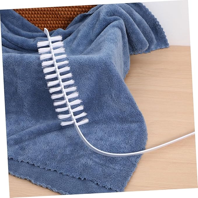 TEHAUX 2pcs Washing Machine Brush Set Long Hair Washer Tool for Inner Drum and Agitator Effective Washing Machine Cleaning Accessories