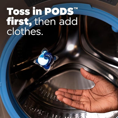 Tide Oxi Boost Power PODS Laundry Detergent Pacs, 32 Count, Set-In Stain Removal + Oxi Power, laundry soap detergent pacs