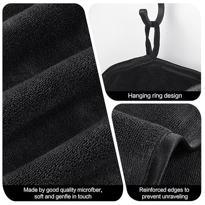 SINLAND Microfiber Facial Cloths Fast Drying Washcloth 8inch x 8inch Absorbent Face Wash Cloth Soft Makeup Remover Cloths