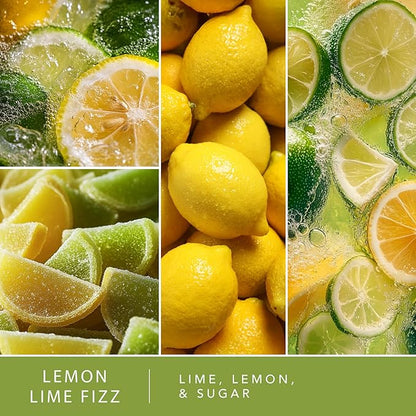 ScentSationals Lemon Lime Fizz Fragrance Oil Plug In Air Freshener Refills 3-Pack - Works with Scentsationals Wall Plugs, Long-Lasting Home Fragrance, 0.8 fl oz Each, Packaging May Vary