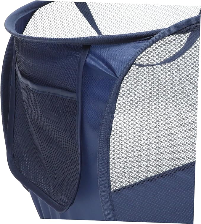 Ipetboom Foldable Mesh Laundry Hamper with Handles Large Collapsible Laundry Basket for Bedroom and Home Storage and Wire Multi Purpose Clothes and Organizer