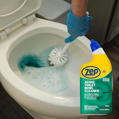 Zep Acidic Toilet Bowl Cleaner, 32 Oz