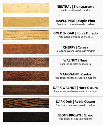 HOWARD - Restor-A-Finish: Restore Your Dark Oak Wood Finishes Repair Scratches, Eliminate Stains, White Heat or Water Rings and More. Safe on Furniture, Trim, and All Finished Wood. Size: 8 Fl oz