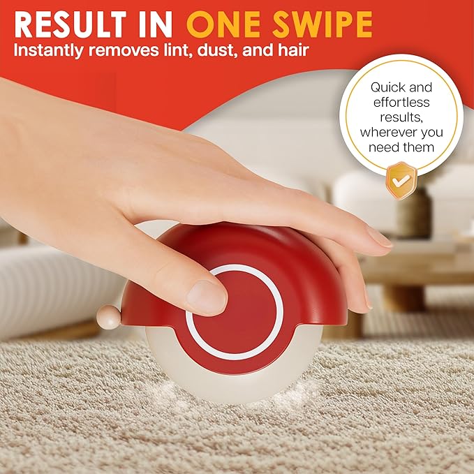 Mini Lint Roller for Pet Hair Extra Sticky, Reusable Lint Rollers for Pet Hair – Washable & Eco-Friendly pet Hair and lint Cleaner for Dogs and Cats – Furniture, Clothes, Bedding, car and Travel