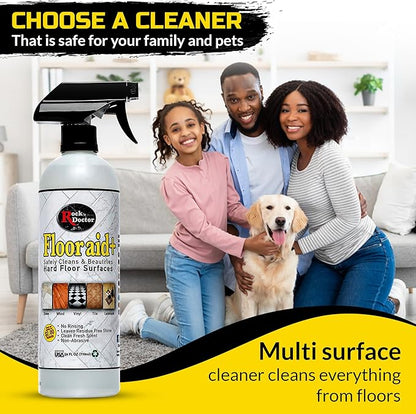 Rock Doctor Hard Floor Cleaner, Multi-Surface Formula for Tile, Stone, Laminate, and Granite, 24 oz, Christmas and New Year Cleaning 1 Pk