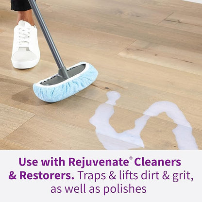 Rejuvenate Microfiber Bonnet Applicator, 1 Count, Converts Any Sponge Mop To A Reusable Microfiber Mop