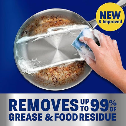 Dawn Platinum Dish Soap, Fresh Rain Scent Liquid Dishwashing Detergent, Powerful Dawn Dish Soap for Tough Grease Removal, 13 oz