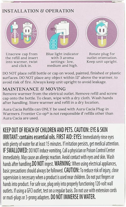 AURA CACIA Fresh Floral Plug-In Air Fresheners, 1 EA