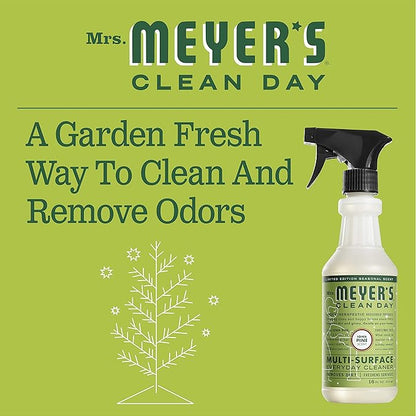 Mrs. MEYER'S CLEAN DAY Multi-Surface Cleaner Spray,Cruelty Free Formula,Iowa Pine,16 fl. Oz,(Pack of 6)
