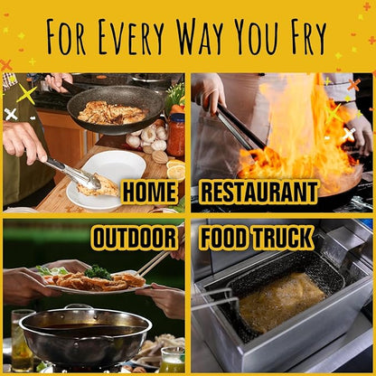 FryAway® Pan Fry Cooking Oil Solidifier Powder, 4 Packets, Solidifies Up to 8 Cups, Plant-Based Grease Solidifier for Easy Fryer Oil Disposal, Kitchen Grease Cleanup, As Seen on Shark Tank, Made in US