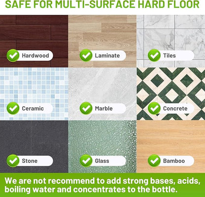 Spray Mop for Floor Cleaning - Wet Dry Hardwood Floor Mops with 3 Microfiber Washable Pads for Swiffer Powermop - Flat Mop with Sprayer for Tile Wood Laminate Vinyl Marble Kitchen