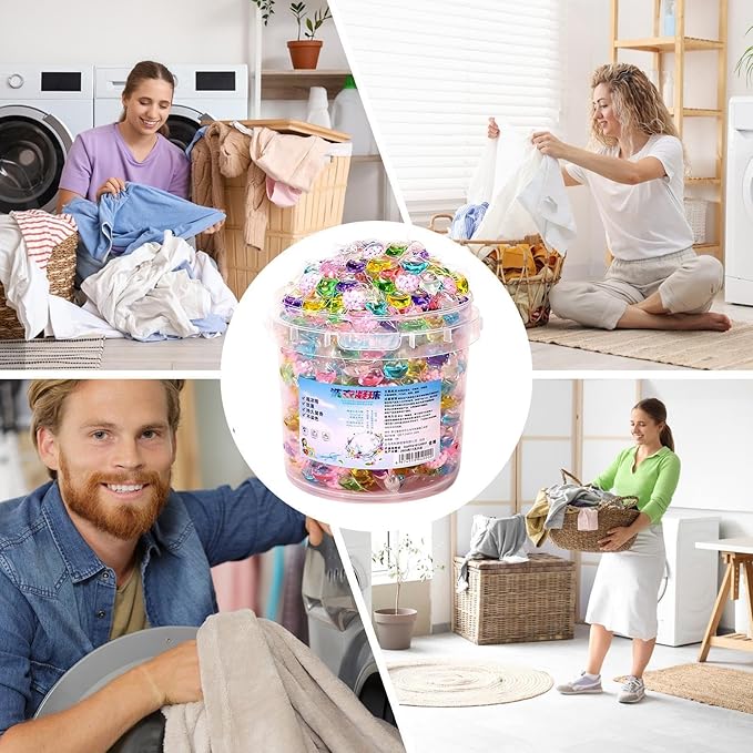 Laundry Detergent Pods - Washing, 100 Count Fabric Pouches For Apparel Cleansing, Fragrant Satchel With Bio Enzymes, Cleaning Supply, Laundry Tablet For Bedding, Textile And Garment Care