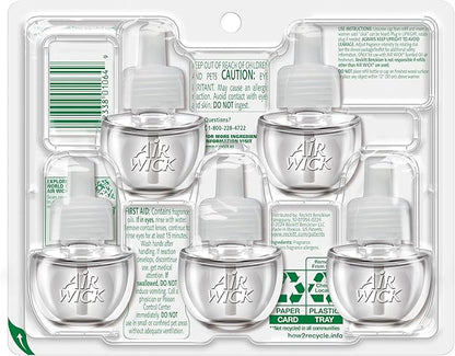 AIR WICK Scented Oil - Vibrant Refill Cotton & White Lotus 5 ct.