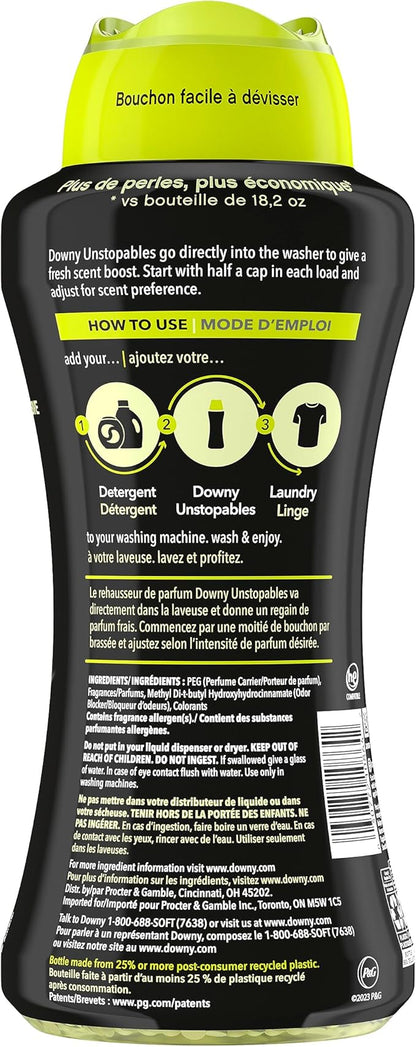 Downy Unstopables Paradise Beads | In-Wash Scent Booster | 24 oz | Pack of 2