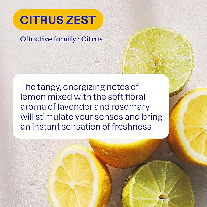 ATTITUDE Window & Mirror Cleaner Refill, EWG Verified, Plant- & Mineral-Based, Vegan & Streak-Free Glass Spray, Citrus Zest Scent, 67.6 Fl Oz (Pack of 4)