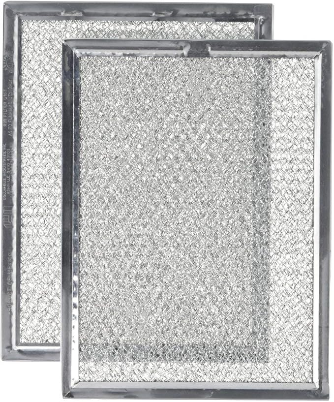 Nispira Replacement Range Hood Microwave Oven Grease Filter Compatible With Frigidaire 5303319568, 2 Filters