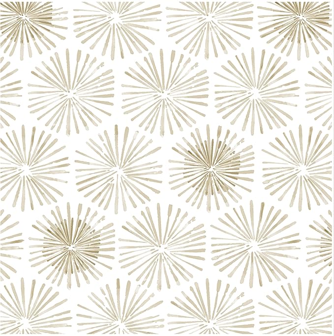 Modern Peel and Stick Wallpaper Boho Self Adhesive Wallpaper Peel and Stick Geometric Contact Paper White and Beige Wall Paper Removable Wallpapers 17.3''×393'' for Bedroom Bathroom Cabinets Decor