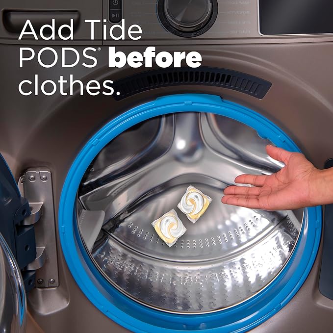 Tide PODS Free & Gentle Laundry Detergent Soap Pacs, 102 Count, Tide PODS Laundry Detergent, Laundry Detergent Pacs, Laundry PODS Detergent