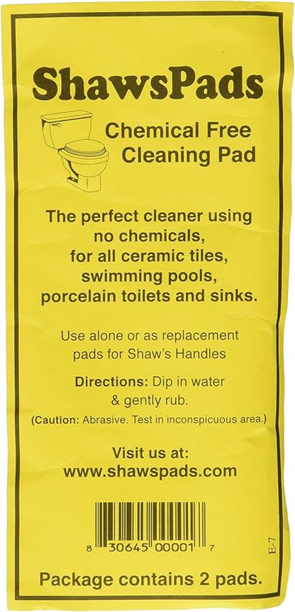 Toilet Ring Remover - Environmentally Friendly Cleaner Pads For Use on Porcelain Toilets, Ceramic Tiles, Sinks And More