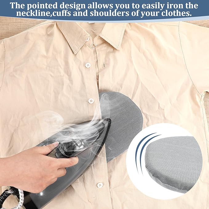 Steamer mitt Glove, Garment Steamer Ironing Glove with Finger Loop Anti Steam Gloves Board Heat Resistant Ironing Mitt for Handheld Garment Accessories for Clothes(Style B)