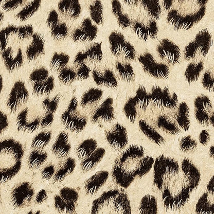 HueBurst Leopard Peel and Stick Wallpaper 17.3"x120" Cheetah Contact Paper Self Adhesive Brown Wallpaper Removable Waterproof Art DIY Wall Decor for Bedroom Living Room (14.4sq.ft.)