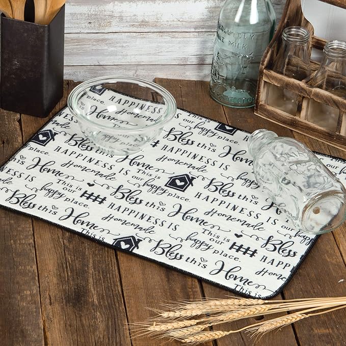 Kay Dee Designs Farmhouse Countertop Drying Mat