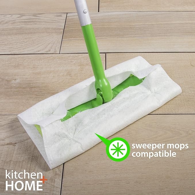 Kitchen + Home Paper Towel Alternative – Heavy Duty Washable Reusable Rayon Towels - One roll replaces 6 months of towels!