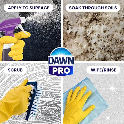 Dawn PRO Industrial Surface Degreaser, Bulk Foaming Spray Refills for Cleaning Grease Buildup in Commercial Kitchens, 1 gal (Case of 3)