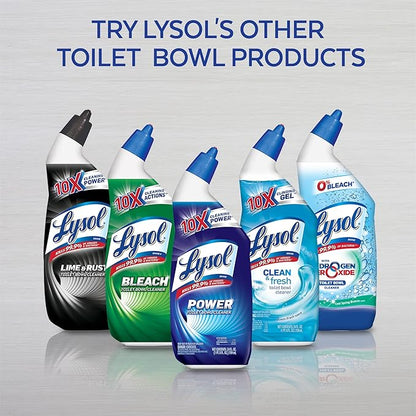 Lysol Power & Fresh Cling Toilet Bowl Cleaner Value Pack, Country Scent, 48 oz