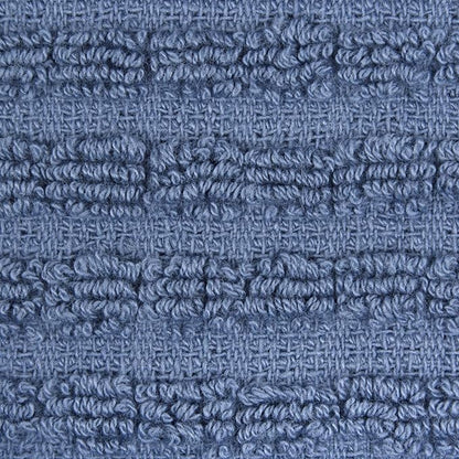 Ritz Royale Collection 100% Combed Terry Cotton, Highly Absorbent, Kitchen Dish Cloth Set, 13-3/4" x 12", 3-Pack, Solid, Federal Blue
