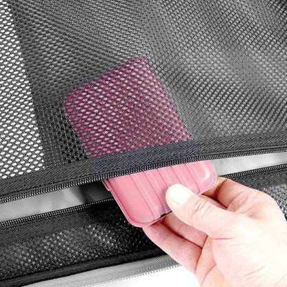 Quatish Bar Soap Holder Dish 1 Pack for Shower, Travel Soap Case with Lid for Gym, Camping Essentials, Hiking, Travel Size Toiletries, Portable, Leakproof, Pink
