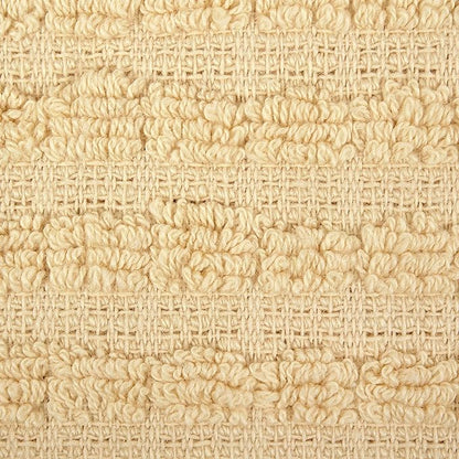 Ritz Royale Collection 100% Combed Terry Cotton, Highly Absorbent, Kitchen Towel Set, 13-3/4" x 12", 4-Pack, Solid & Checked, Latte