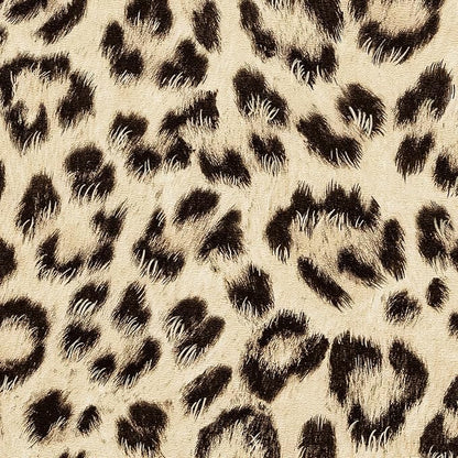 HueBurst Leopard Peel and Stick Wallpaper 17.3"x240" Cheetah Contact Paper Self Adhesive Brown Wallpaper Removable Waterproof Art DIY Wall Paper for Bedroom Living Room (28.8sq.ft.)