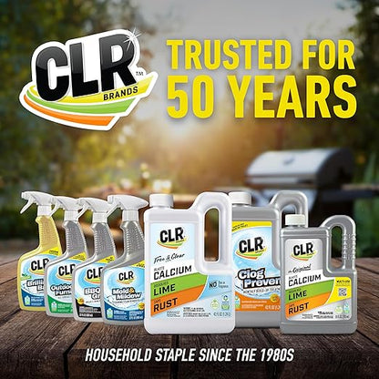 CLR Brands Grill Cleaner and Degreaser Spray, 26 oz. Bottle, BBQ Cleaner Removes Burnt Food, Grease and Grime from Grates and Racks, Pellet and Electric Smokers